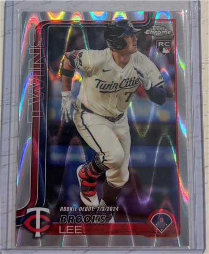 2025 Topps Chrome Update #USC6 Brooks Lee — front