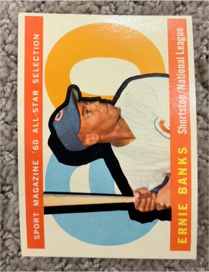 1960 Topps #560 Ernie Banks — front