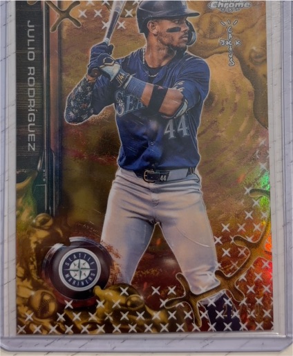 2020 Bowman Chrome Mega Mojo Refractor #BCP-19 Julio Rodriguez — front