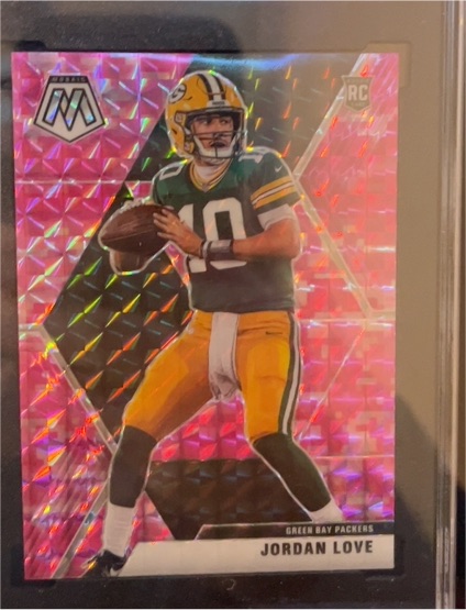2020 Panini Mosaic #211 Jordan Love — front