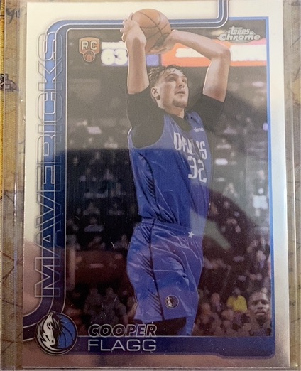2025-26 Topps Chrome #251 Cooper Flagg — front