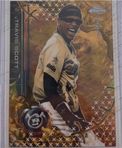 2025 Topps Chrome #50 Travis Scott — front