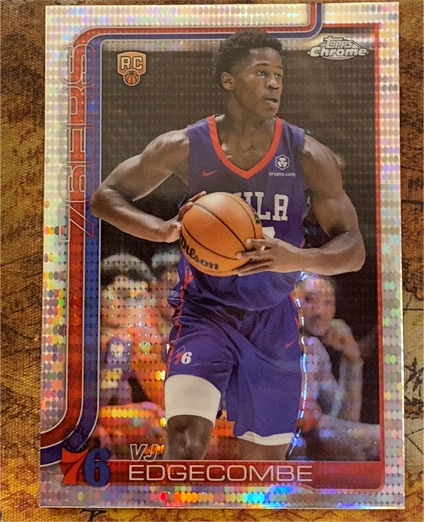 2025-26 Topps Chrome #253 VJ Edgecombe — front