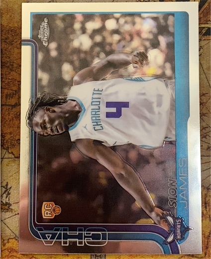2025-26 Topps Chrome #283 Sion James — front