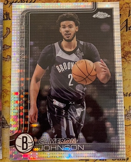 2025-26 Topps Chrome #84 Cameron Johnson — front