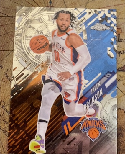 2025-26 Topps Chrome #GT-12 Jalen Brunson — front