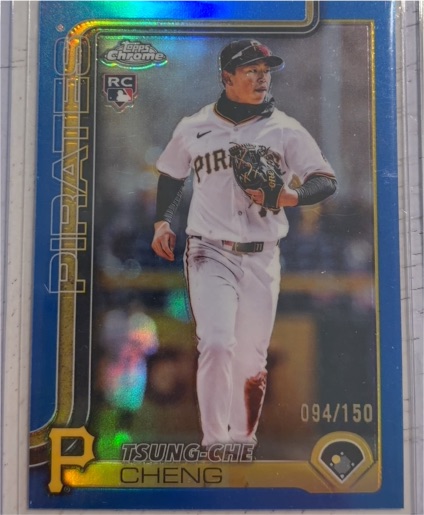 2025 Topps Chrome Update #USC74 Tsung-Che Cheng — front