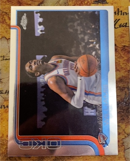 2025-26 Topps Chrome Jalen Williams — front
