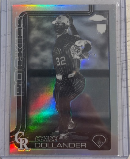 2025 Topps Chrome #32 Chase Dollander — front