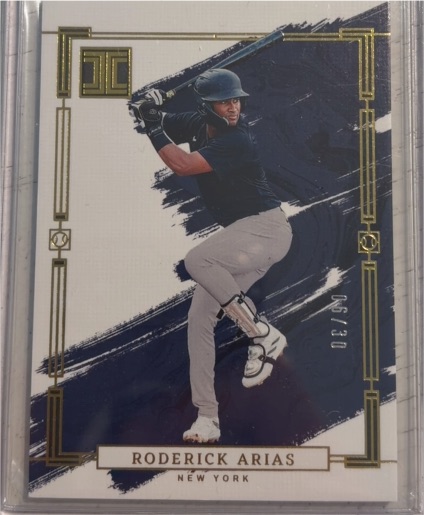 2024 Panini Impeccable #79 Roderick Arias — front