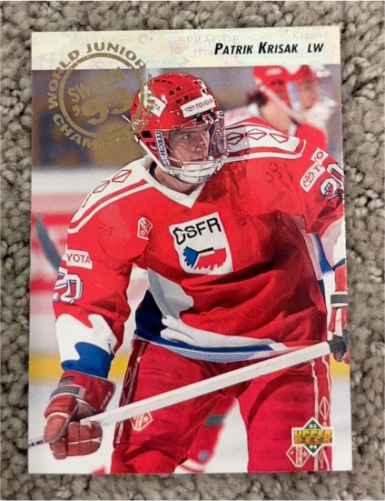 1993-94 Upper Deck #266 Patrik Krisak — front