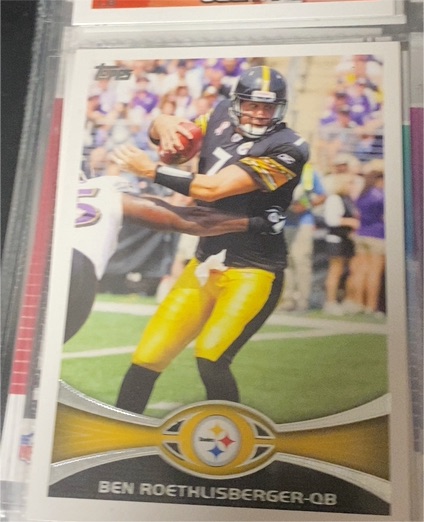 2012 Topps #170 Ben Roethlisberger — front