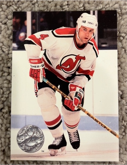 1991-92 Pro Set Platinum #72 Scott Stevens — front
