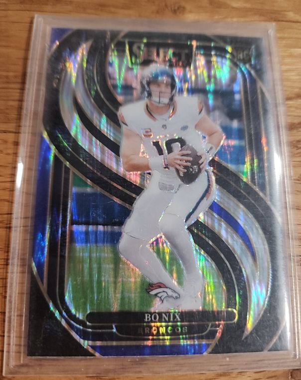 2024 Panini Select Premier Level #117 Bo Nix — front