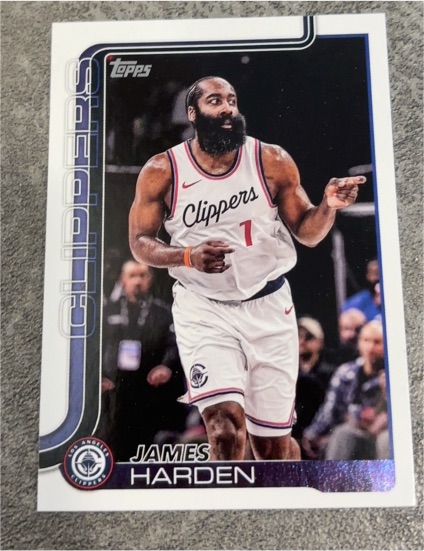 2025-26 Topps #143 James Harden — front