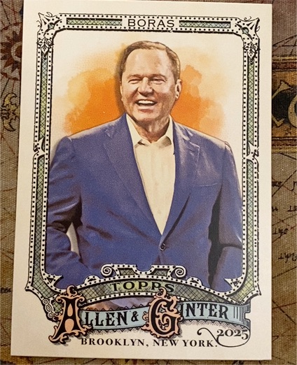 2025 Topps Allen & Ginter #271 Scott Boras — front