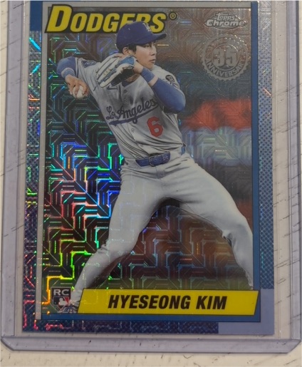 2025 Topps Series 2 - 1990 Topps Chrome Silver Pack Hyeseong Kim #T90C143 — front