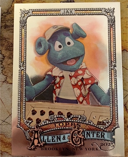 2025 Topps Allen & Ginter #266 Jax — front