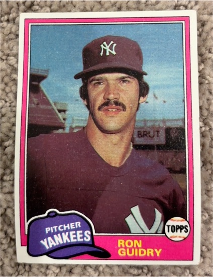 1981 Topps #250 Ron Guidry — front