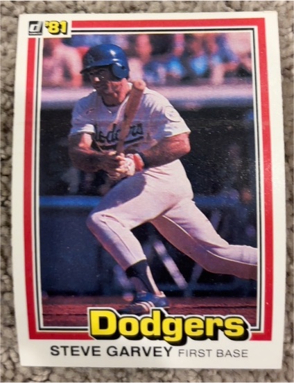 1981 Donruss #176 Steve Garvey — front