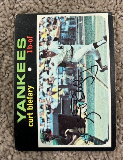 1971 Topps #131 Curt Blefary — front