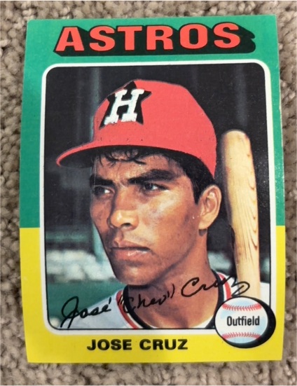 1975 Topps #514 Jose Cruz — front