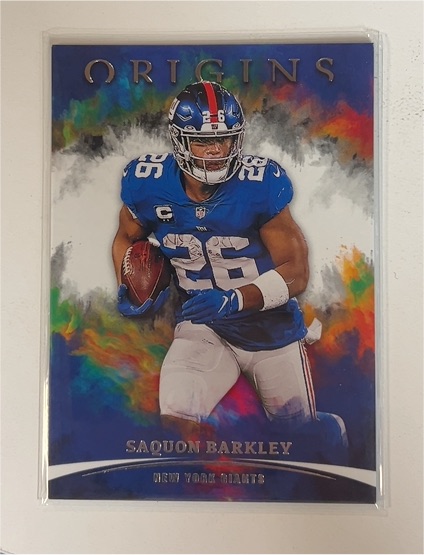 2021 Panini Origins #75 Saquon Barkley — front