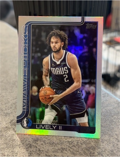2025-26 Topps Basketball #172 Dereck Lively II — front