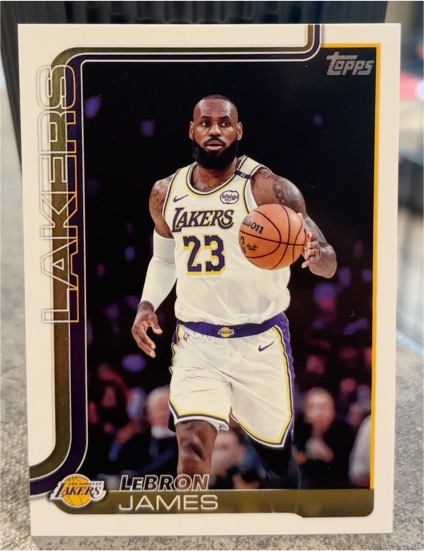 2025-26 Topps #150 LeBron James — front