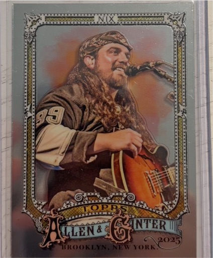 2025 Topps Allen & Ginter #255 Drew Nix — front