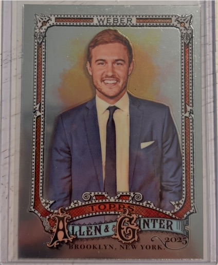 2025 Topps Allen & Ginter #263 Peter Weber — front