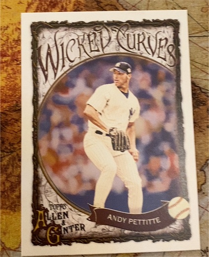 2025 Topps Allen & Ginter #WC-40 Andy Pettitte Wicked Curves — front