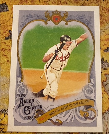 2025 Topps Allen & Ginter #SV-21 Andruw Jones — front