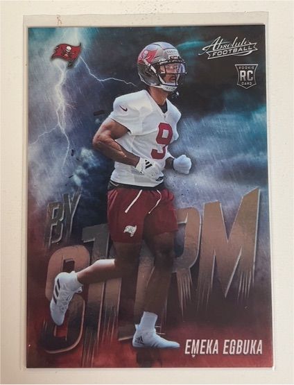 2025 Panini Absolute #4 Emeka Egbuka By Storm — front