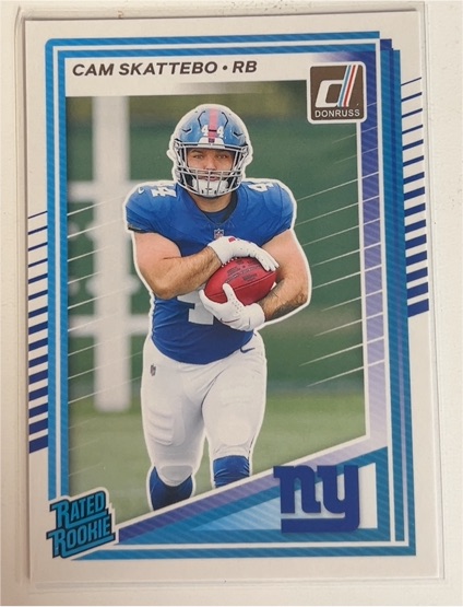 2025 Panini Donruss #302 Cam Skattebo — front