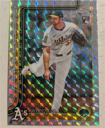2025 Topps Chrome Update #USC127 Gunnar Hoglund — front
