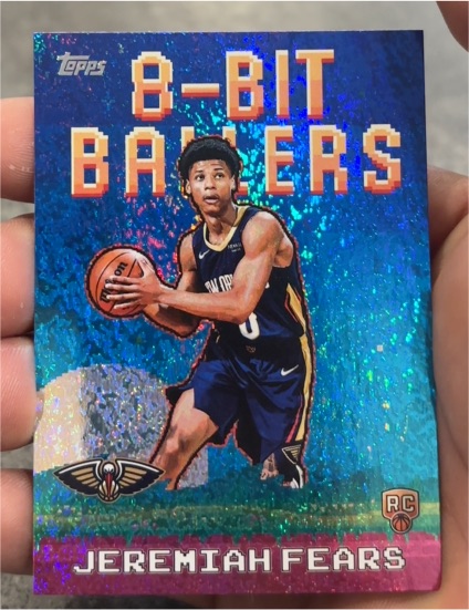 2025-26 Topps 8-Bit Ballers #8B-37 Jeremiah Fears — front