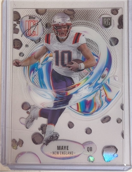 2024 Topps Signature Class Fluidity #F-3 Drake Maye — front
