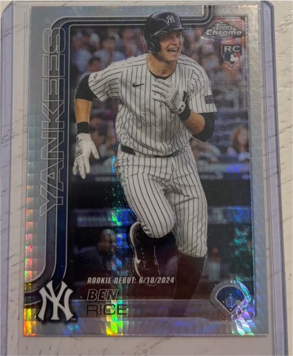 2025 Topps Chrome Update #USC138 Ben Rice — front