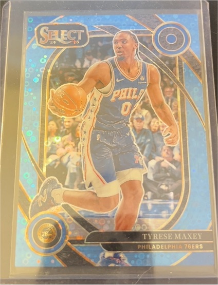 2024-25 Panini Select Courtside #243 Tyrese Maxey — front