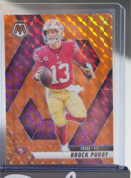 2025 Panini Mosaic #221 Brock Purdy — front