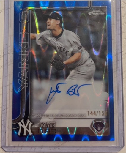 2025 Topps Chrome #144 Jake Bird — front