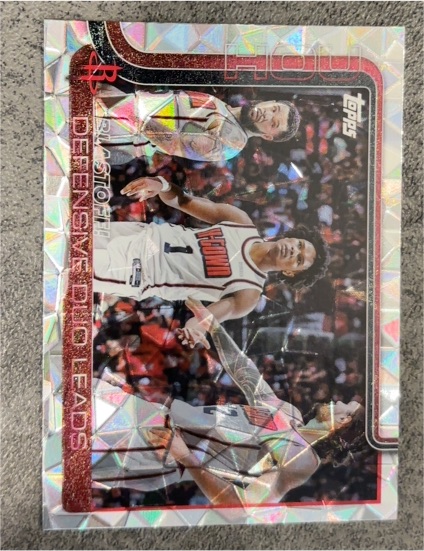 2025-26 Topps #297 Blastoff!: Defensive Duo Leads — front