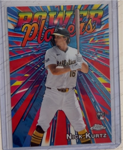 2025 Topps Chrome Update #PP-30 Nick Kurtz Power Players — front