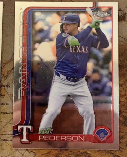 2025 Topps Chrome Update #USC46 Joc Pederson — front