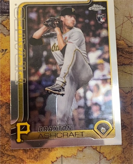 2025 Topps Chrome Update #USC142 Braxton Ashcraft — front