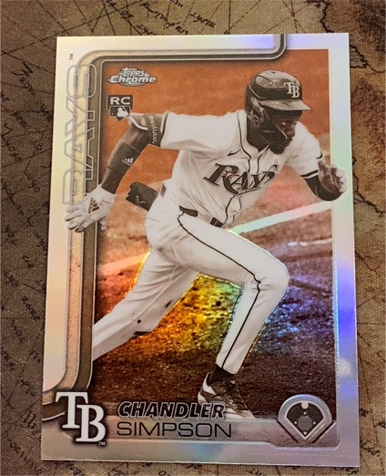 2025 Topps Chrome Chandler Simpson — front