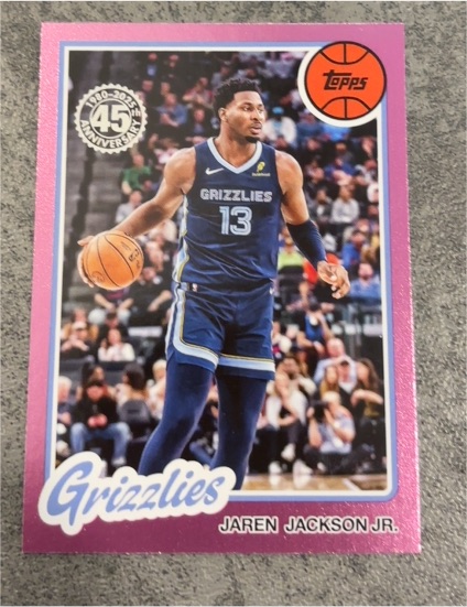 2025-26 Topps Basketball 45th Anniversary #80BK-41 Jaren Jackson Jr. — front