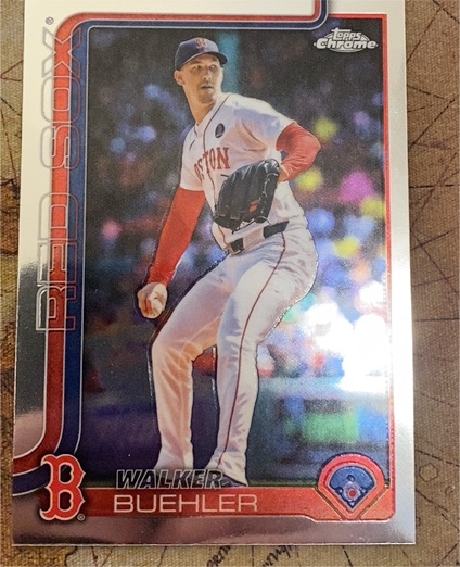 2025 Topps Chrome Update #USC22 Walker Buehler — front