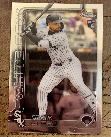 2025 Topps Chrome Update #USC165 Edgar Quero — front